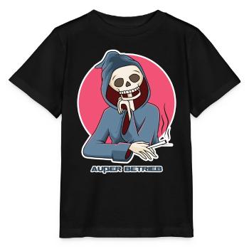 Außer Betrieb - Stanley/Stella Kinder T-Shirt MINI CREATOR  - Schwarz - Vorne - Mikhail (115cm)