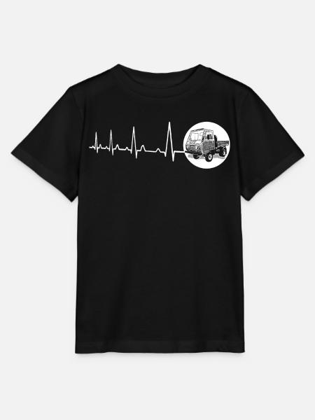Herzschlag - Multicar M25 - Stanley/Stella Kinder T-Shirt MINI CREATOR - Schwarz