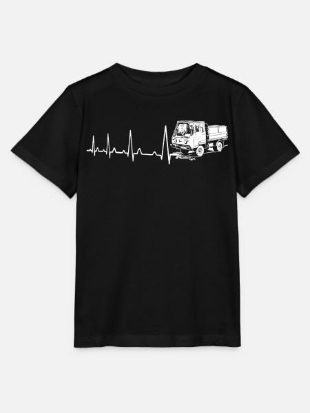 Herzschlag - Multicar M25 - Stanley/Stella Kinder T-Shirt MINI CREATOR - Schwarz