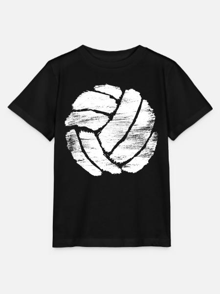 Volleyball Zeichnung - Stanley/Stella Kinder T-Shirt MINI CREATOR - Schwarz