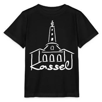 Hercule Kassel - T-shirt bio MINI CREATOR Stanley/Stella Enfant - noir - Devant - Mikhail (115cm)
