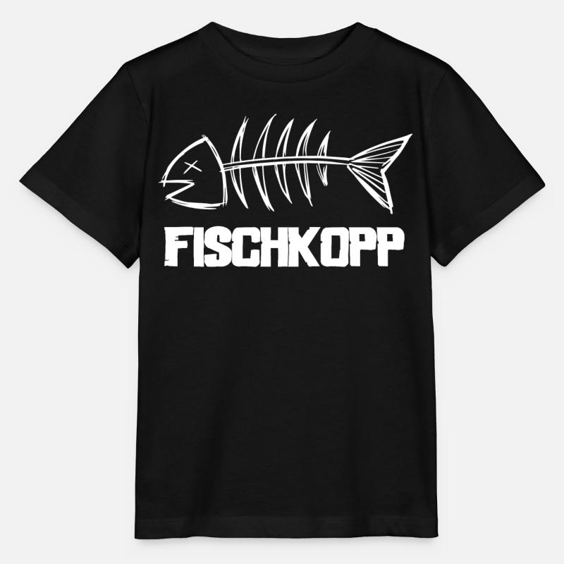 Fischkopp - Stanley/Stella Kinder T-Shirt MINI CREATOR  - Schwarz