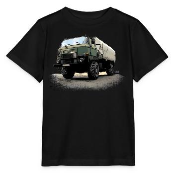 CGPI | L60 | RDA | CAMION - T-shirt bio MINI CREATOR Stanley/Stella Enfant - noir - Devant - Mikhail (115cm)