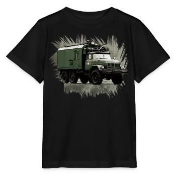 ZIL 131 KO - Stanley/Stella Kinder T-Shirt MINI CREATOR  - Schwarz - Vorne - Mikhail (115cm)
