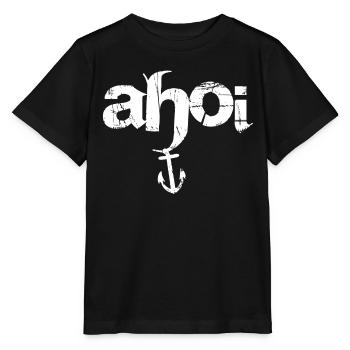 Ahoi - Stanley/Stella Kinder T-Shirt MINI CREATOR  - Schwarz - Vorne - Mikhail (115cm)