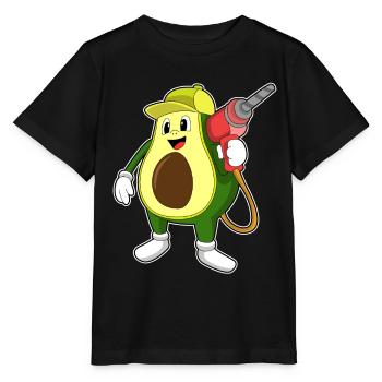 Avocado Handwerker Bohrmaschine Handwerk - Stanley/Stella Kinder T-Shirt MINI CREATOR  - Schwarz - Vorne - Mikhail (115cm)
