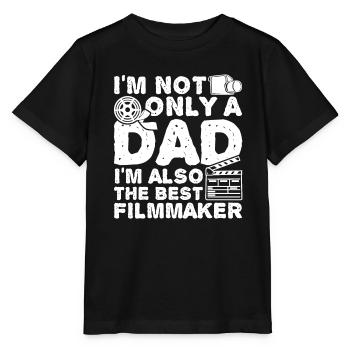 Filmemacher Vater - Stanley/Stella Kinder T-Shirt MINI CREATOR  - Schwarz - Vorne - Mikhail (115cm)