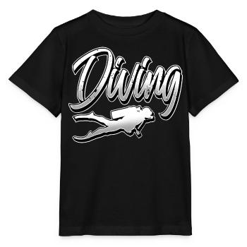 Plongeurs plongeurs - T-shirt bio MINI CREATOR Stanley/Stella Enfant - noir - Devant - Mikhail (115cm)