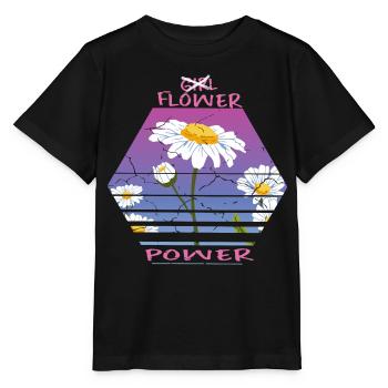 Sonnenblumen - Stanley/Stella Kinder T-Shirt MINI CREATOR  - Schwarz - Vorne - Mikhail (115cm)