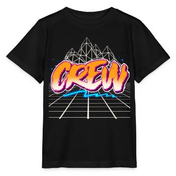 Crew - Stanley/Stella Kinder T-Shirt MINI CREATOR  - Schwarz - Vorne - Mikhail (115cm)