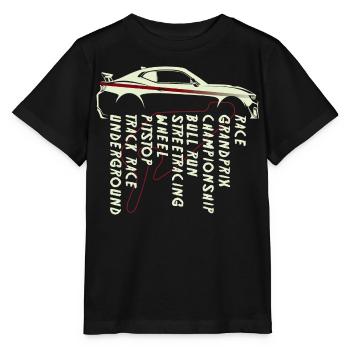 Motorsport Racing - Stanley/Stella MINI CREATOR Kids’ T-Shirt - black - Front - Mikhail (115cm)