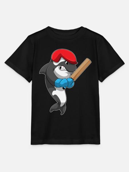 Killerwal Cricket Cricketschläger - Stanley/Stella Kinder T-Shirt MINI CREATOR - Schwarz