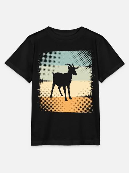 Ziege - Stanley/Stella Kinder T-Shirt MINI CREATOR - Schwarz