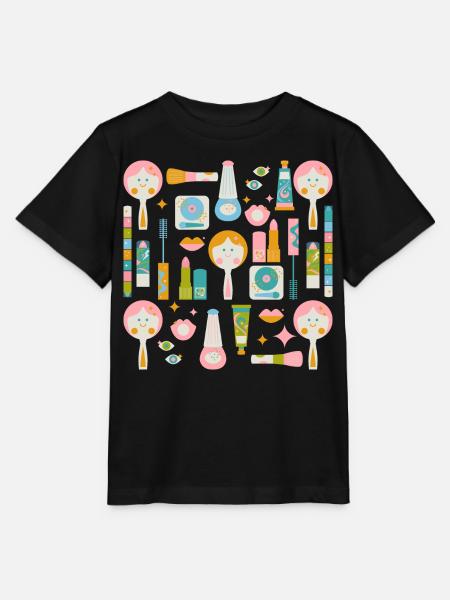 Disco Make Up Wiederbelebung - Stanley/Stella Kinder T-Shirt MINI CREATOR - Schwarz
