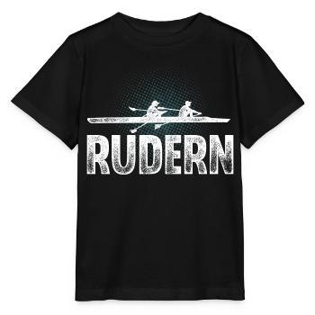 Rudern Ruderer Ruderboot - Stanley/Stella Kinder T-Shirt MINI CREATOR  - Schwarz - Vorne - Mikhail (115cm)