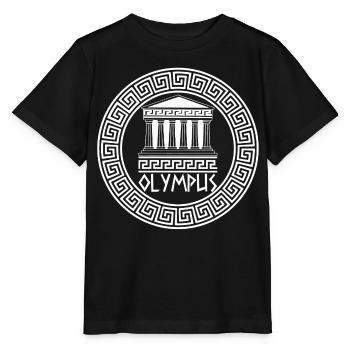 Die Domäne der Götter (weiß) - Stanley/Stella Kinder T-Shirt MINI CREATOR  - Schwarz - Vorne - Mikhail (115cm)