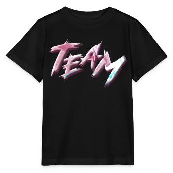 Équipe - T-shirt bio MINI CREATOR Stanley/Stella Enfant - noir - Devant - Mikhail (115cm)