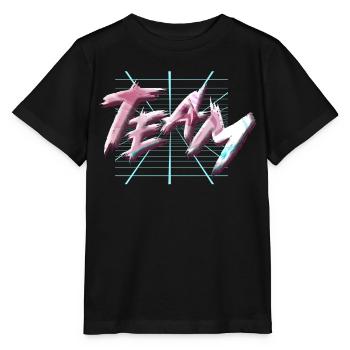 Équipe - T-shirt bio MINI CREATOR Stanley/Stella Enfant - noir - Devant - Mikhail (115cm)