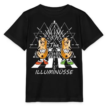 Die Illuminüsse - Stanley/Stella Kinder T-Shirt MINI CREATOR  - Schwarz - Vorne - Mikhail (115cm)