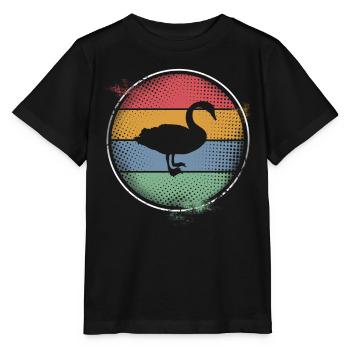 Cygne - T-shirt bio MINI CREATOR Stanley/Stella Enfant - noir - Devant - Mikhail (115cm)