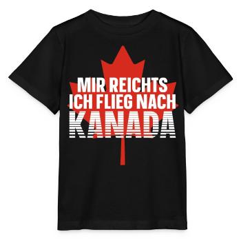 Kanada - Stanley/Stella Kinder T-Shirt MINI CREATOR  - Schwarz - Vorne - Mikhail (115cm)
