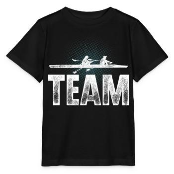 Rudern Ruderer Ruderboot Team - Stanley/Stella Kinder T-Shirt MINI CREATOR  - Schwarz - Vorne - Mikhail (115cm)