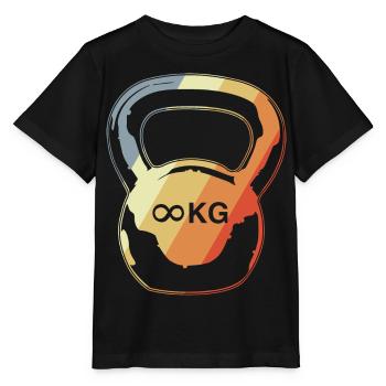 Kugelhantel - Stanley/Stella Kinder T-Shirt MINI CREATOR  - Schwarz - Vorne - Mikhail (115cm)