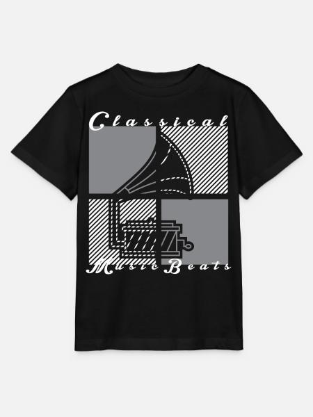Grammophon - Stanley/Stella Kinder T-Shirt MINI CREATOR - Schwarz