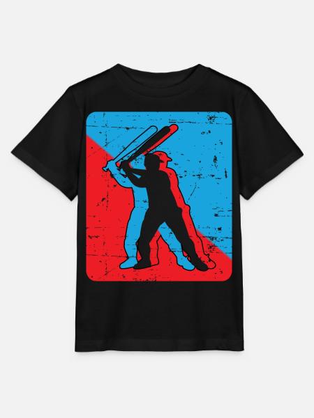 Baseball - Stanley/Stella Kinder T-Shirt MINI CREATOR - Schwarz