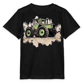 MB trac 1300 turbo | Traktor - Stanley/Stella Kinder T-Shirt MINI CREATOR  - Schwarz - Vorne - Mikhail (115cm)