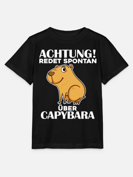 Capybara - Stanley/Stella Kinder T-Shirt MINI CREATOR - Schwarz