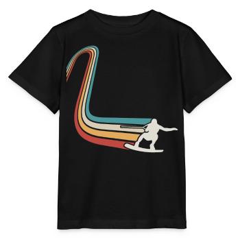 Wakeskate Wakeskating Wakeskater Wakeboard - T-shirt bio MINI CREATOR Stanley/Stella Enfant - noir - Devant - Mikhail (115cm)