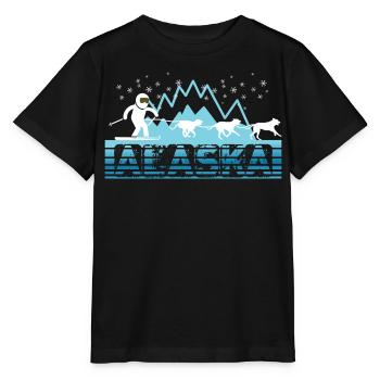 Alaska - Stanley/Stella Kinder T-Shirt MINI CREATOR  - Schwarz - Vorne - Mikhail (115cm)