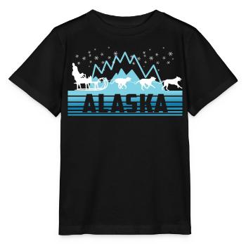 Alaska - Stanley/Stella Kinder T-Shirt MINI CREATOR  - Schwarz - Vorne - Mikhail (115cm)