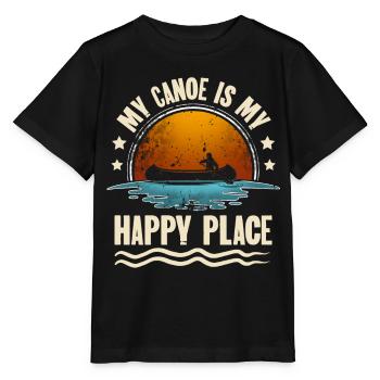 Canoë Canoë Canoë - T-shirt bio MINI CREATOR Stanley/Stella Enfant - noir - Devant - Mikhail (115cm)