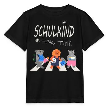 Back to school - Stanley/Stella MINI CREATOR Kids’ T-Shirt - black - Front - Mikhail (115cm)