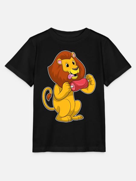 Löwe Fleisch - Stanley/Stella Kinder T-Shirt MINI CREATOR  - Schwarz