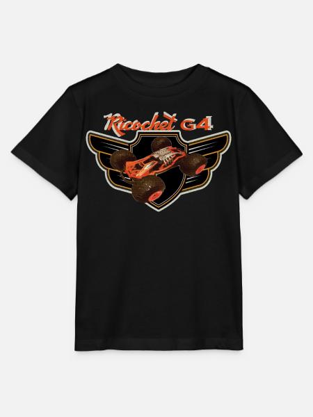 Oldtimer-RC-Wagen - Stanley/Stella Kinder T-Shirt MINI CREATOR - Schwarz