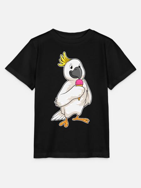 Papagei Waffeleis - Stanley/Stella Kinder T-Shirt MINI CREATOR - Schwarz