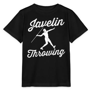 Lancer du javelot Lancer du javelot Lancer du javelot Lancer du javelot - T-shirt bio MINI CREATOR Stanley/Stella Enfant - noir - Devant - Mikhail (115cm)