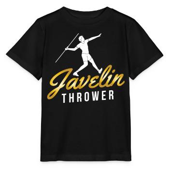 Javelin Throw Javelin Throw Javelin Throw - Stanley/Stella MINI CREATOR Kids’ T-Shirt - black - Front - Mikhail (115cm)