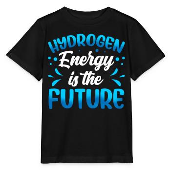 L’énergie de l’hydrogène est l’avenir de l’hydrogène - T-shirt bio MINI CREATOR Stanley/Stella Enfant - noir - Devant - Mikhail (115cm)