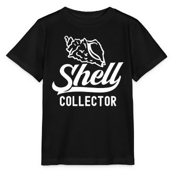 Shell Collector Shell Collector Collect shells - Stanley/Stella MINI CREATOR Kids’ T-Shirt - black - Front - Mikhail (115cm)