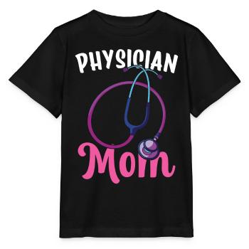 Médecin Mère Profession Médecin Médecin Médecin - T-shirt bio MINI CREATOR Stanley/Stella Enfant - noir - Devant - Mikhail (115cm)