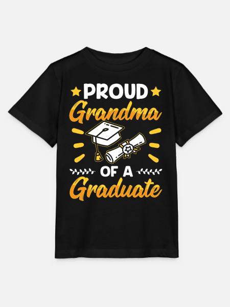Stolze Großmutter Eines Absolventen Absolvent - Stanley/Stella Kinder T-Shirt MINI CREATOR  - Schwarz