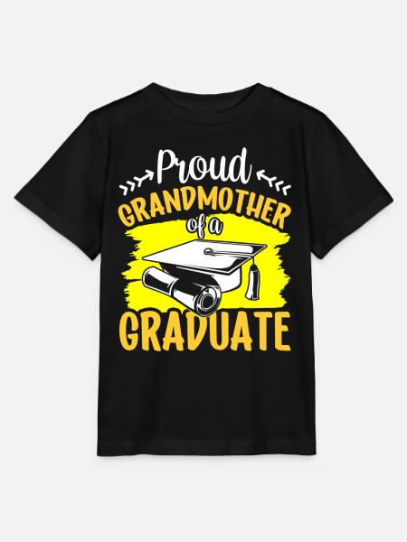 Stolze Großmutter Eines Absolventen Absolvent - Stanley/Stella Kinder T-Shirt MINI CREATOR  - Schwarz