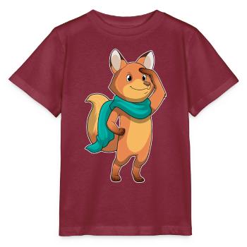 Fuchs Schal - Stanley/Stella Kinder T-Shirt MINI CREATOR  - Burgunderrot - Vorne - Kain (125cm)