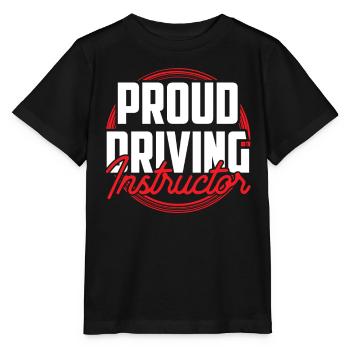 Proud Driving Instructor Driving Lesson Driving School Profession - Stanley/Stella MINI CREATOR Kids’ T-Shirt - black - Front - Mikhail (115cm)