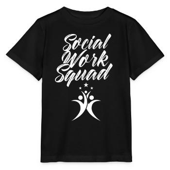 Team Social Work Social Work Social Workers - Stanley/Stella MINI CREATOR Kids’ T-Shirt - black - Front - Mikhail (115cm)