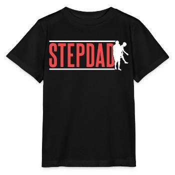 Beau-père Beau-père Beau-père Fête des pères - T-shirt bio MINI CREATOR Stanley/Stella Enfant - noir - Devant - Mikhail (115cm)